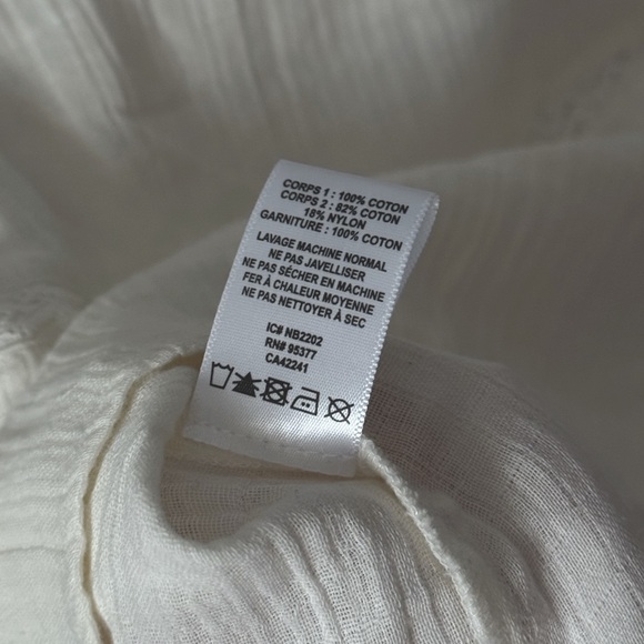 NWT Sanctuary Heirloom Gauze with Lace Popover Top - Picture 8 of 8